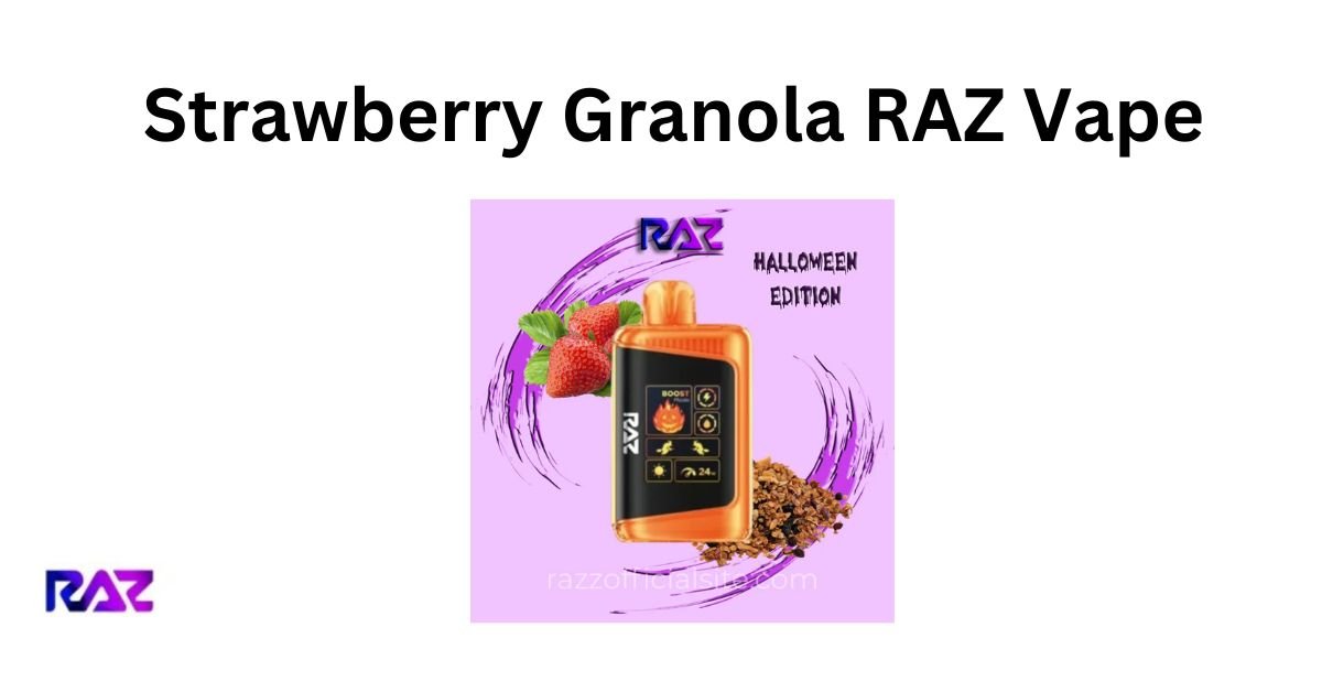 Strawberry Granola RAZ Vape